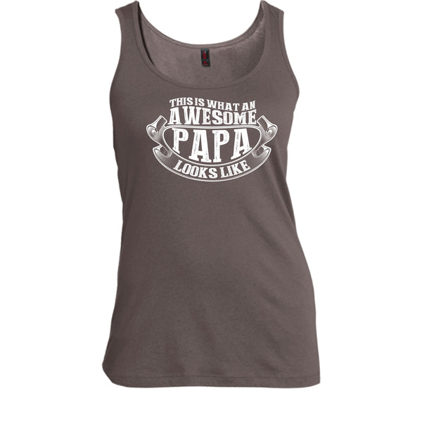 Awesome Papa Looks Like T Shirt, Gift For Papa T Shirt, Cool T Shirt