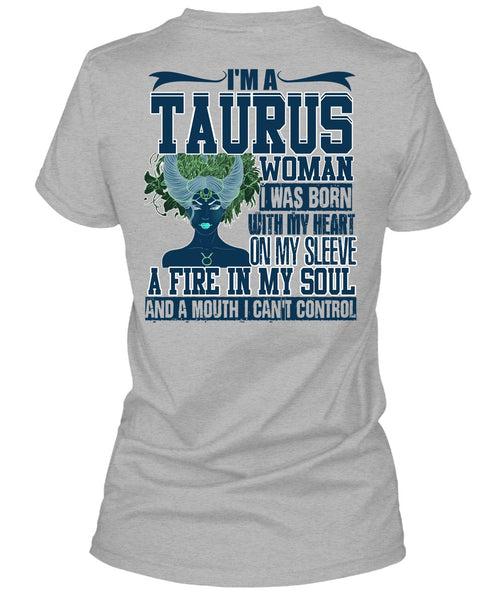 I'm A Taurus Woman T Shirt, I Love Taurus T Shirt