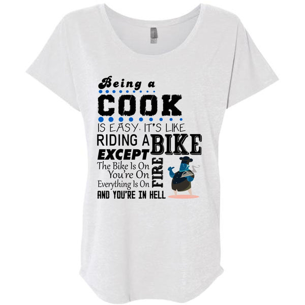 Being A Cook Is Easy It's Like Riding A Bike T Shirt, Favorite T Shirt