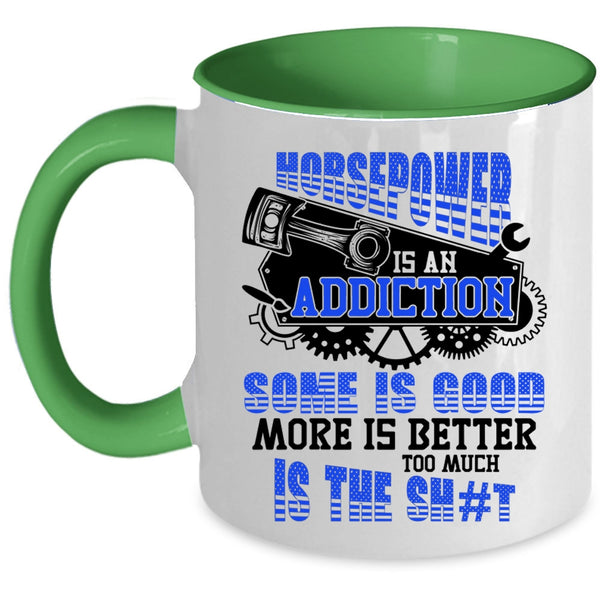 Only A Biker Understands Coffee Mug, Race The Rain Ride The Wind Accent Mug