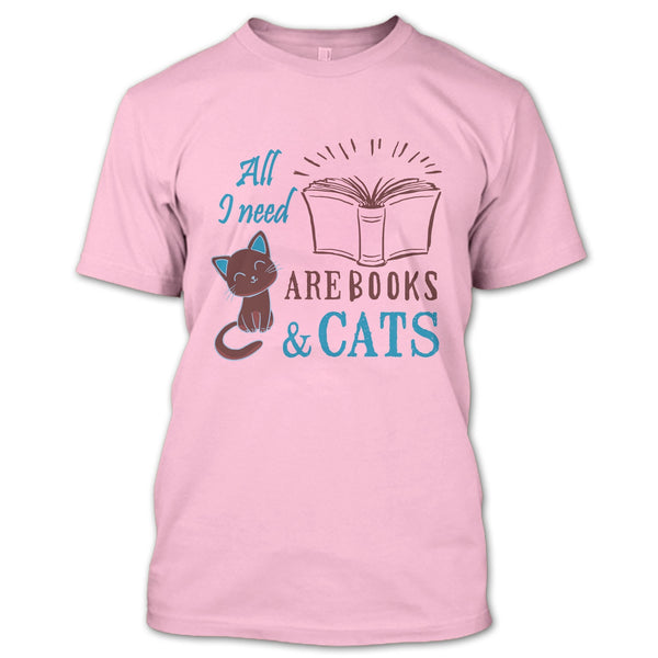 All I Need Are Books & Cats T Shirt, I'm A Coolest Book Reader T Shirt
