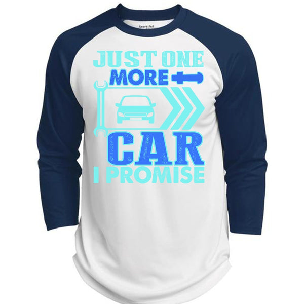 Just One More Car T Shirt, I Love Mechanic T Shirt, Awesome T-Shirts  (Polyester Game Baseball Jersey)