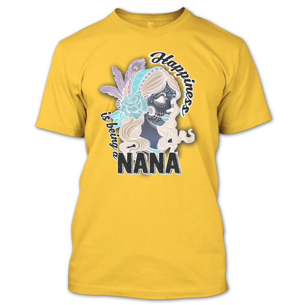 Happiness Is Being A Nana T Shirt, Gift For Nana T Shirt