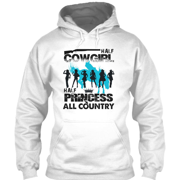 Half Cowgirl T Shirt, All Country T Shirt