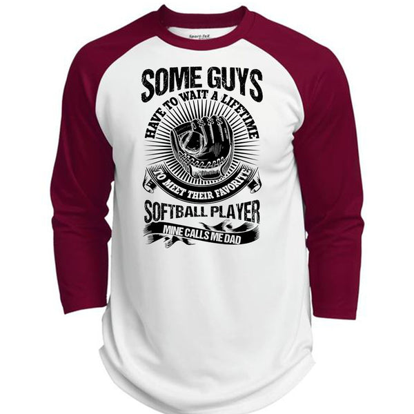 Favorite Softball Player T Shirt, I Love Softball T Shirt, Awesome T-Shirts  (Polyester Game Baseball Jersey)