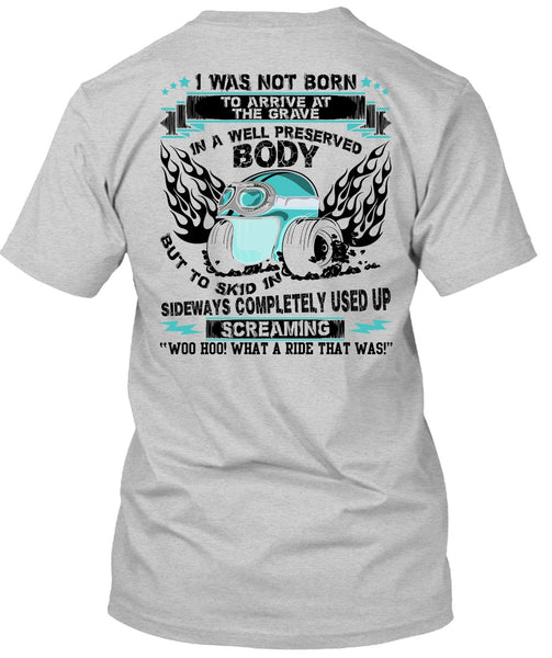 Well Preserved Body T Shirt, I Love Biking T Shirt
