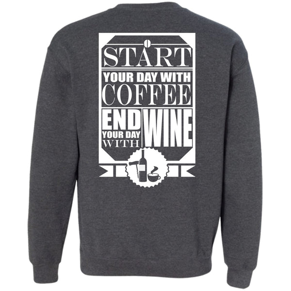 End Your Day With Wine T Shirt, I Love Beer Sweatshirt