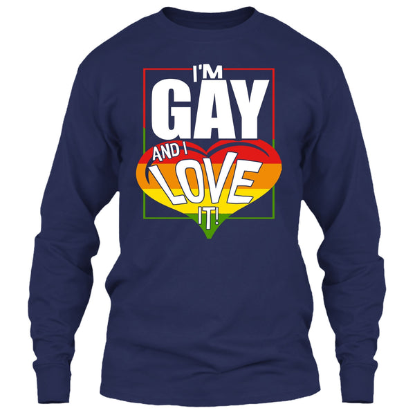 I'm Gay And I Love It T Shirt, Coolest Gay T Shirt