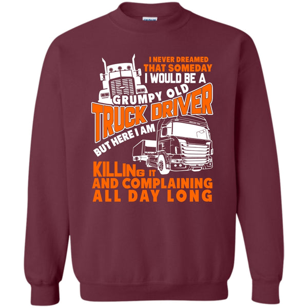 Gift For Dad T Shirt, I'm A Trucker Sweatshirt