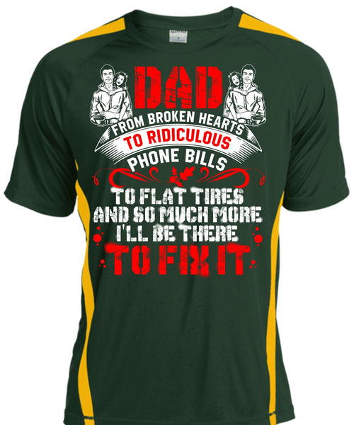 Dad From Broken Heart T Shirt, Being A Papa T Shirt, Cool Shirt