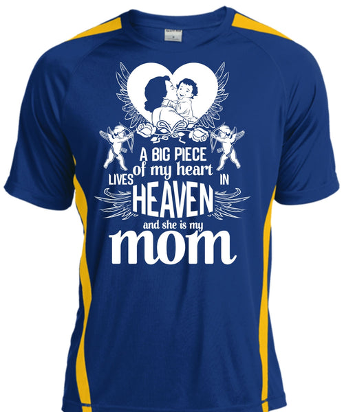 She Is My Mom T Shirt, Lives Heaven T Shirt, Cool Shirt