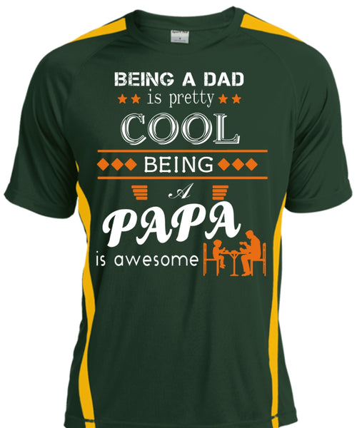Being A Dad Is Pretty Cool T Shirt, Being A Papa Is Awesome T Shirt, Father's Day T Shirt
