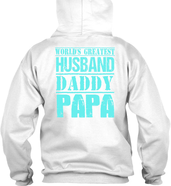 World's Greatest Husband Daddy Papa T Shirt, I Love Daddy T Shirt