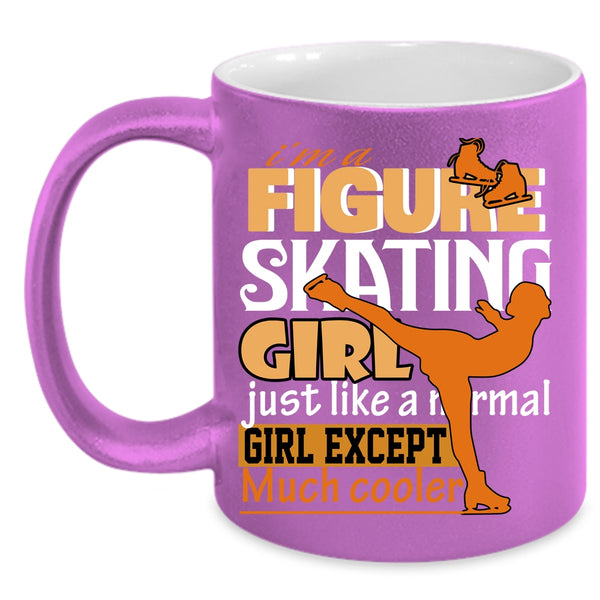 I'm A Figure Skating Girl Coffee Mug, Beautiful Girls Coffee Cup