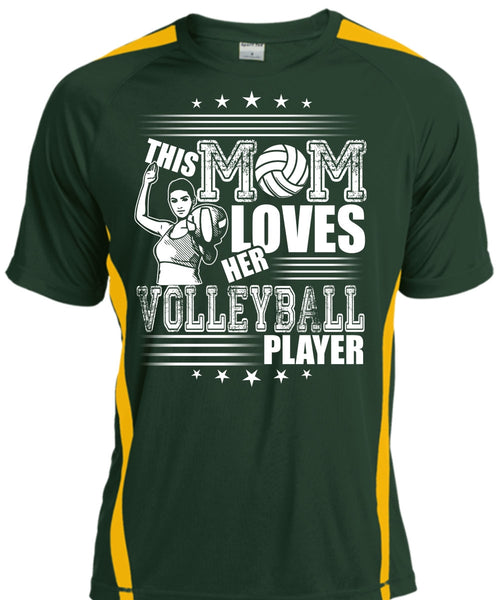 This Mom Loves Her Volleyball Player T Shirt, Being A Volleyball Coach T Shirt, Cool Shirt