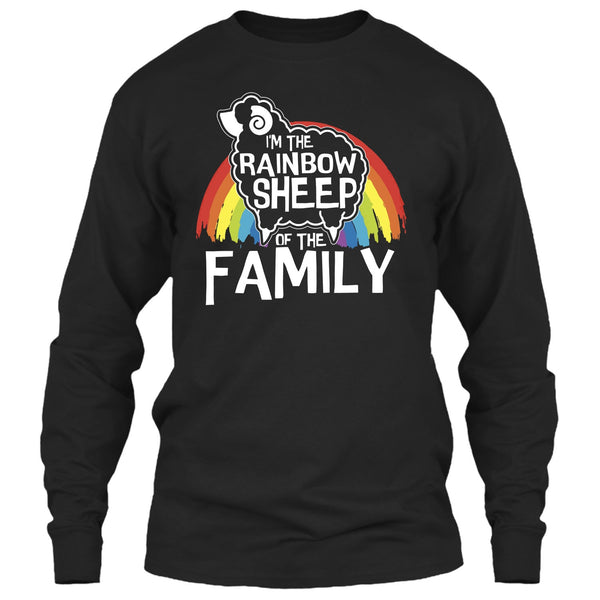 I'm The Rainbow Sheep Of Family T Shirt, Coolest Rainbow Sheep T Shirt