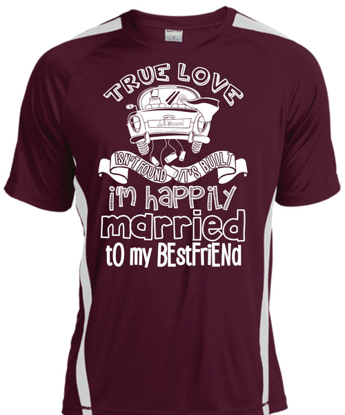 I'm Happily Married To My Best Friend T Shirt, Being A Wife T Shirt, Cool Shirt