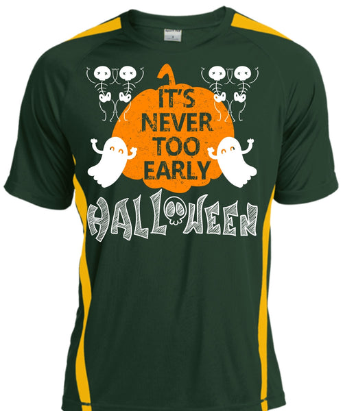 It's Never Too Early Halloween T Shirt, I Love You Pumpkin T Shirt, Cool Shirt