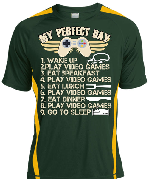Play Video Games T Shirt, Wake Up T Shirt, Cool Shirt