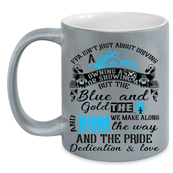 Owning A Cow Coffee Mug, Driving A Tractor Accent Mug
