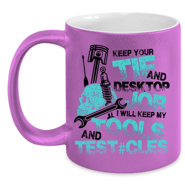 Cool Gift For My Husband Coffee Mug, Funny Mechanics Accent Mug