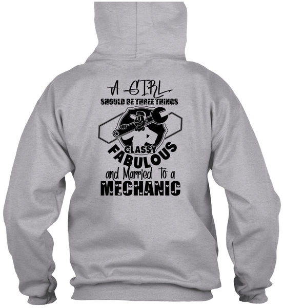Married To A Mechanic T Shirt, I Love Mechanic T Shirt