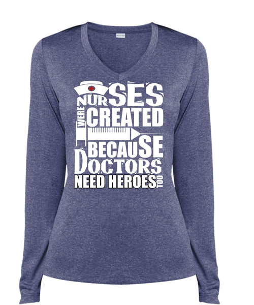 Nurses Were Created T Shirt, Being A Doctor T Shirt