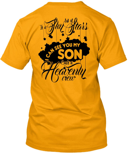 I Can See You My Son T Shirt, I Love Son T Shirt