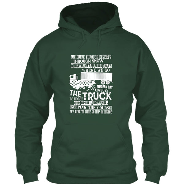 The Truck Is Horse T Shirt, Coolest Trucker T Shirt