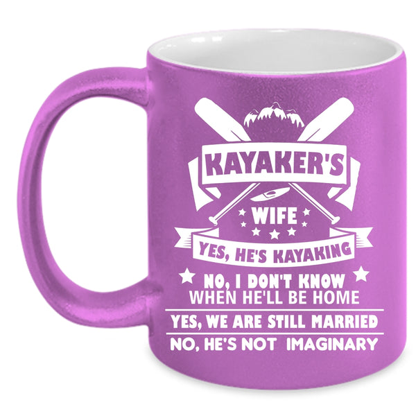 Kayaker's Wife Cup, Lovely Gift For Wedding Mug