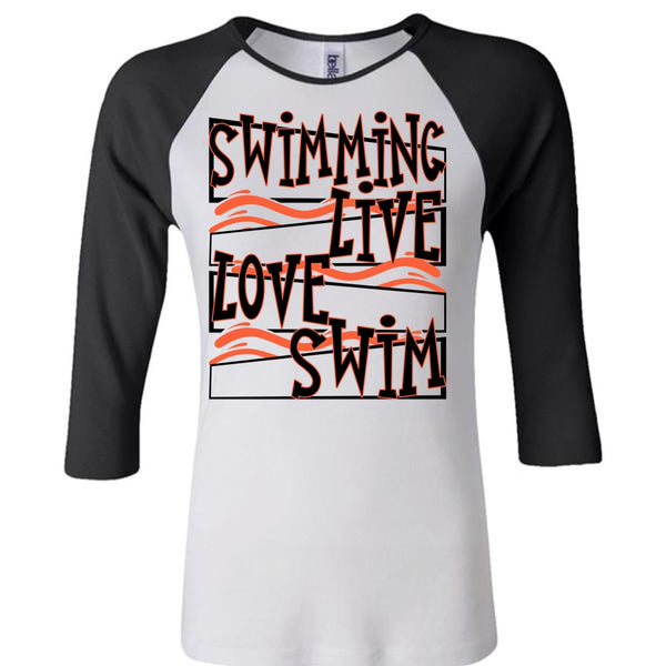 Swimming Live Love Swim T Shirt, I Love Swimming T Shirt, Awesome T-Shirts