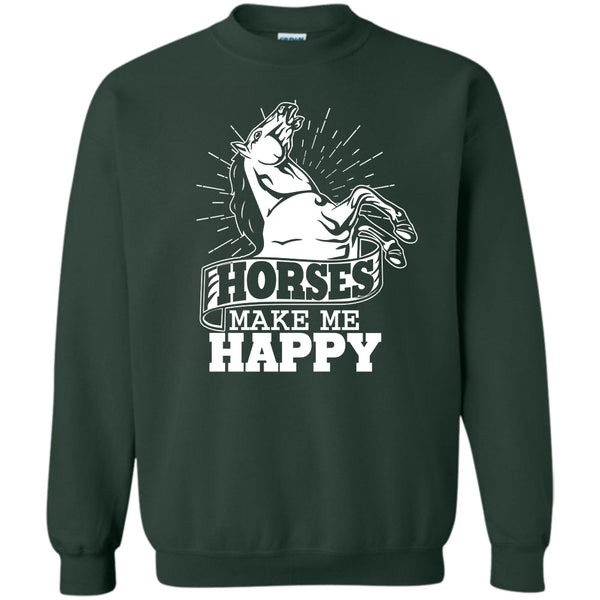 I Love Horses T Shirt, Coolest Equestrian Sweatshirt