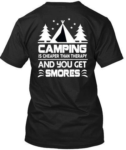 A black t-shirt with the shopify logo