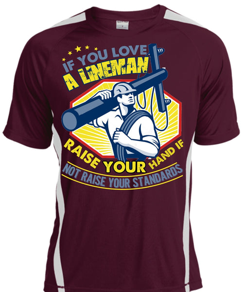 You Love A Lineman T Shirt, Your Hand T Shirt, Cool Shirt