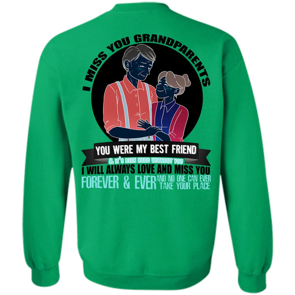 I Love Nana T Shirt, I Miss You Grandparents Sweatshirt