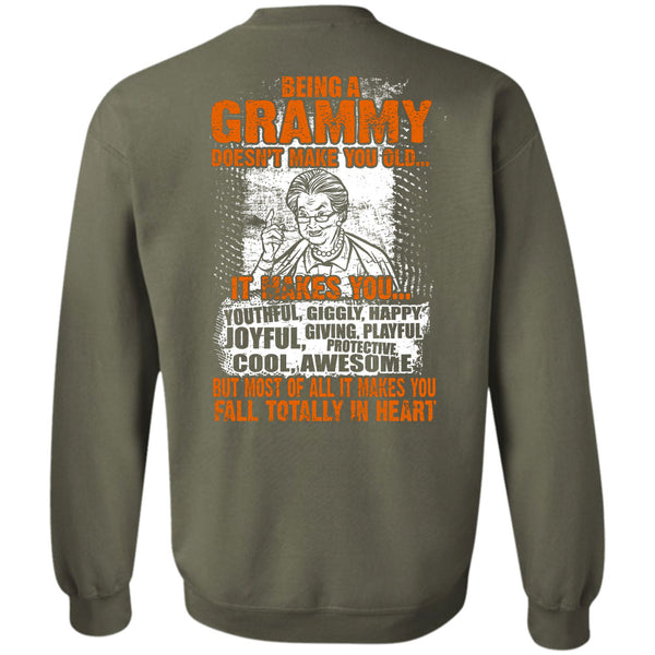 Fall Totally In Heart T Shirt, I Love Grammy Sweatshirt