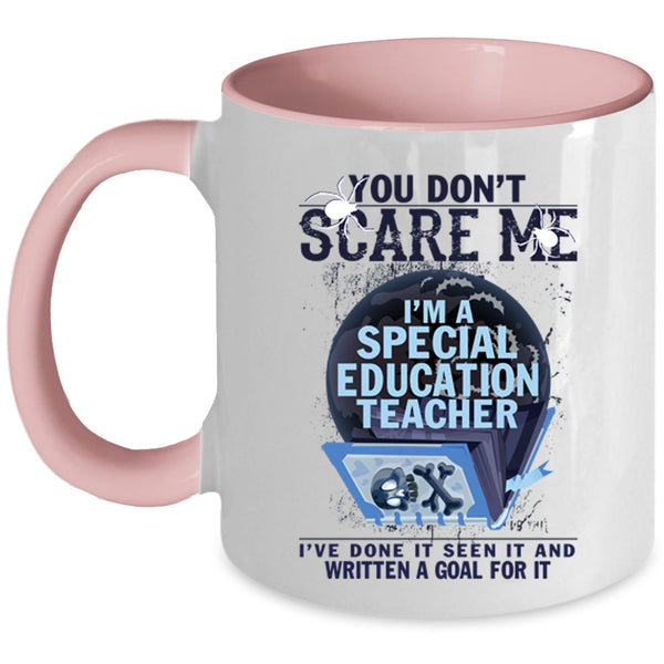 Scary Coffee Mug, I'm A Special Education Teacher Accent Mug