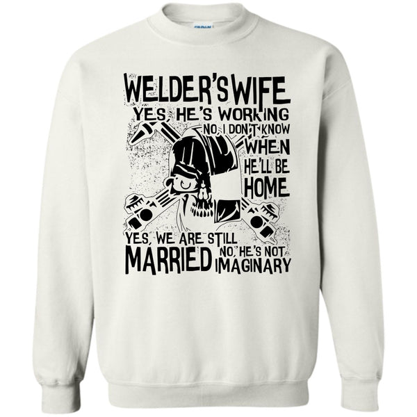 Coolest Welder's Husband T Shirt, Welder's Wife Sweatshirt