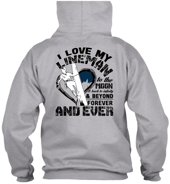 I Love My Lineman T Shirt, Being A Lineman T Shirt