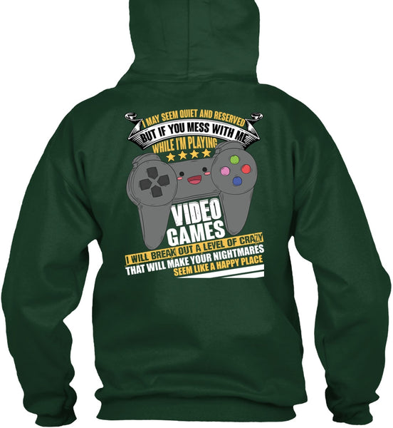 I'm Playing Video Games T Shirt, Like A Happy Place T Shirt