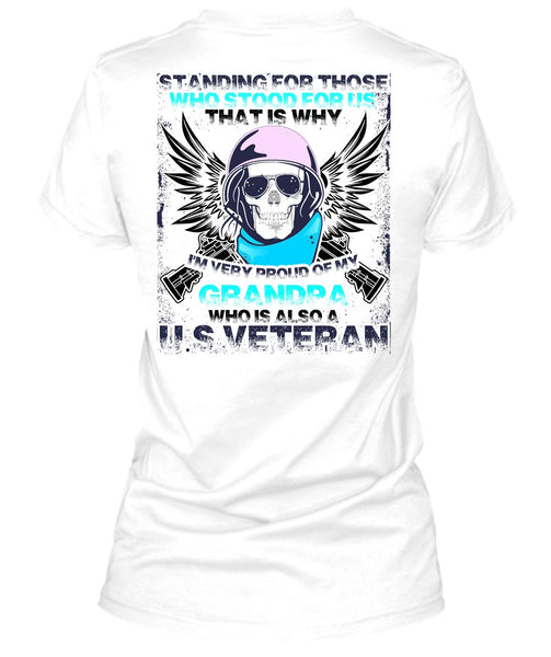 Grandpa Who Is Also US Veteran T Shirt, I Love Veteran T Shirt