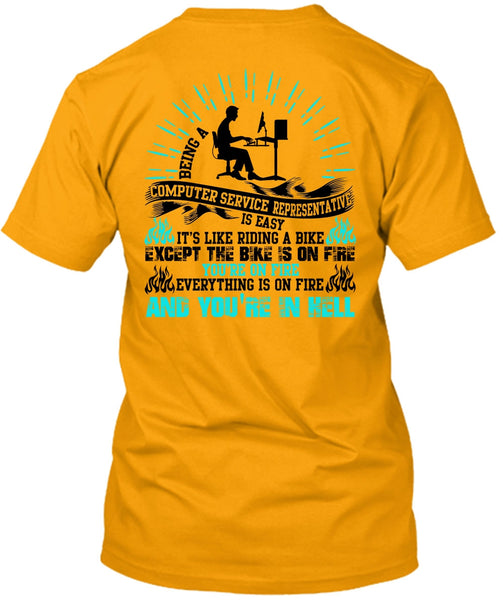 Being A Computer Service T Shirt, I Love Programmer T Shirt