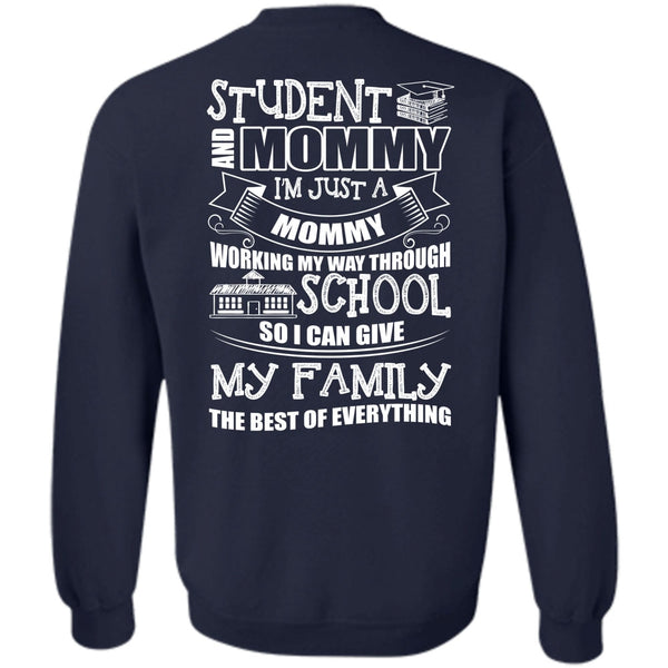 I'm Just A Mommy T Shirt, I Love School Sweatshirt