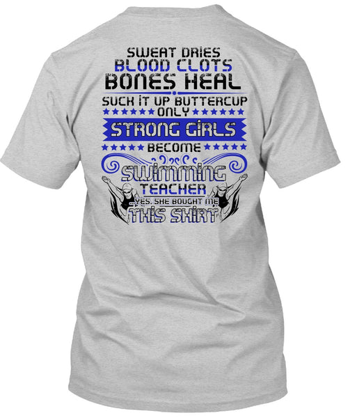 Become Swimming Teacher T Shirt, I Love Swimming T Shirt