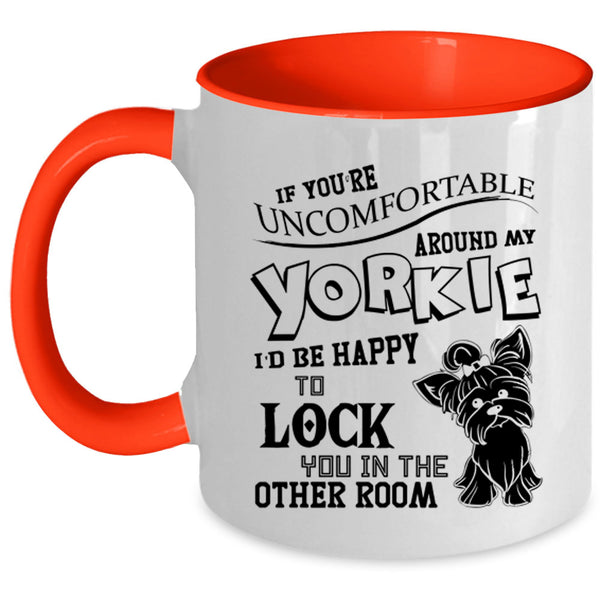 Cool Gift For Yorkie Lover Coffee Mug, My Yorkie Accent Mug