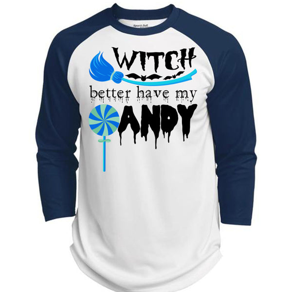 Witch Better Have My Andy T Shirt, Wait For Halloween T Shirt, Awesome T-Shirts  (Polyester Game Baseball Jersey)