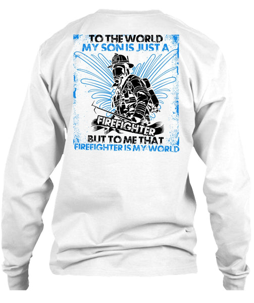 I'm Just A Girl Who Fell In Love T Shirt, I Love Firefighter T Shirt