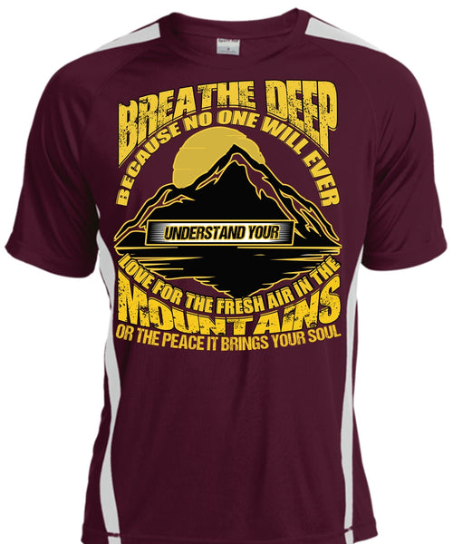 The Fresh Air In The Mountains T Shirt, Being A Hiker T Shirt, Cool Shirt
