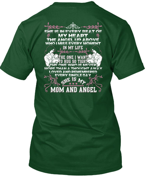 She Is My Mom And Angel T Shirt, I Love Mom T Shirt