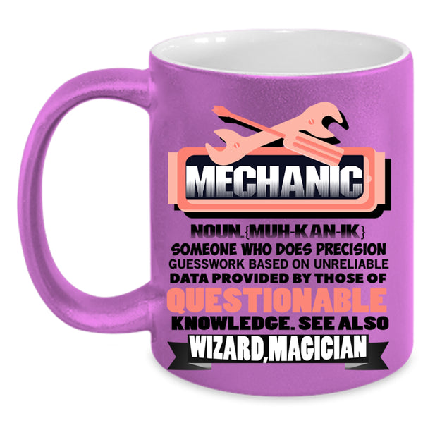Cute Gift For Mechanics Coffee Mug, Mechanic Accent Mug